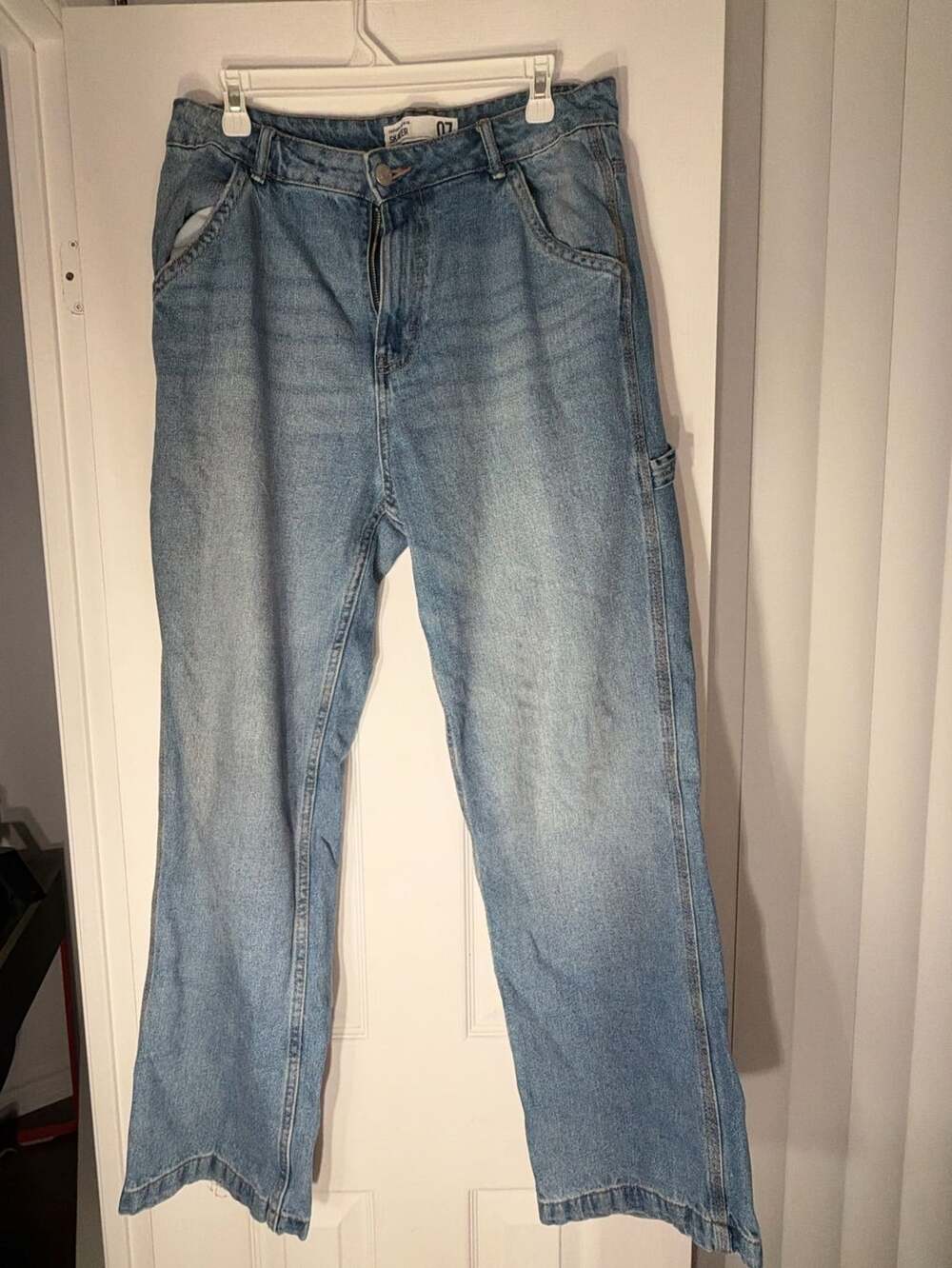 Urban Planet Refuge Denim Skater Jeans Woman’s Size 07 Blue Carpenter Workwear